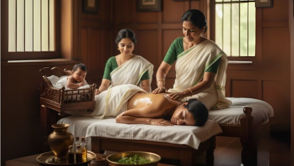External Prasava Raksha Treatment