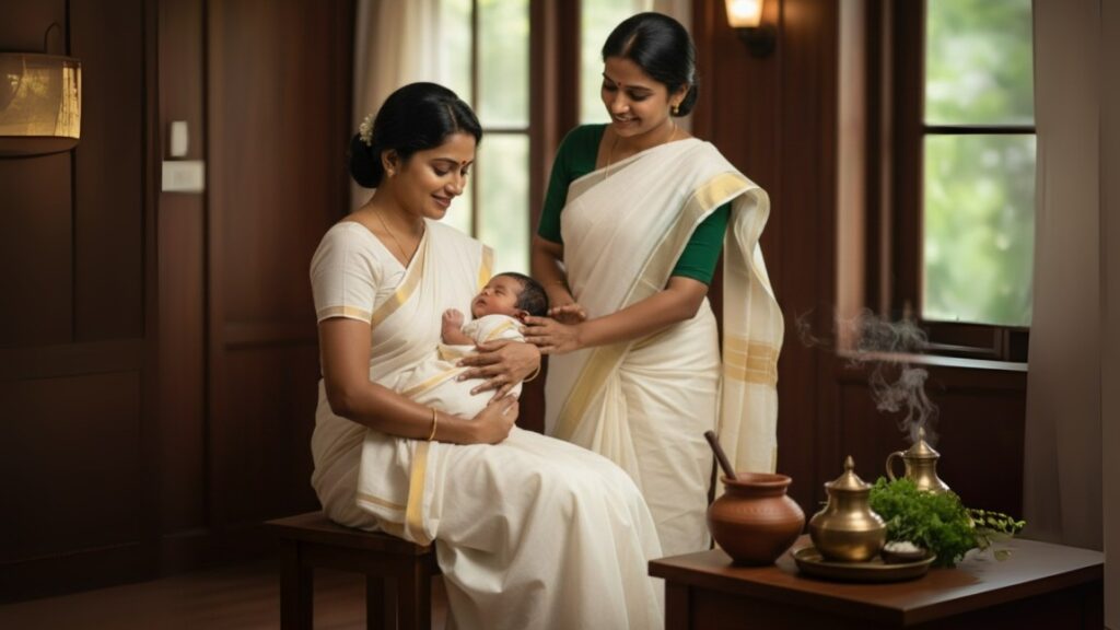 after delivery mother care
