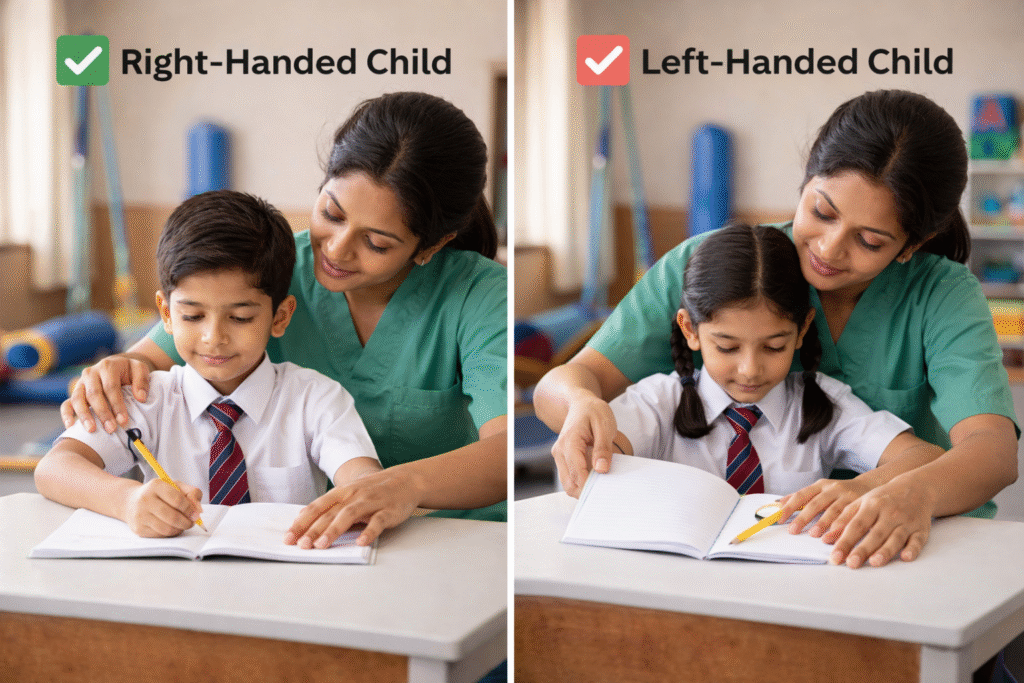 Proper Sitting Posture for Kids While Writing | Handwriting Tips