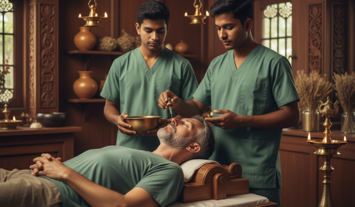 ayurvedic Nasal Therapy